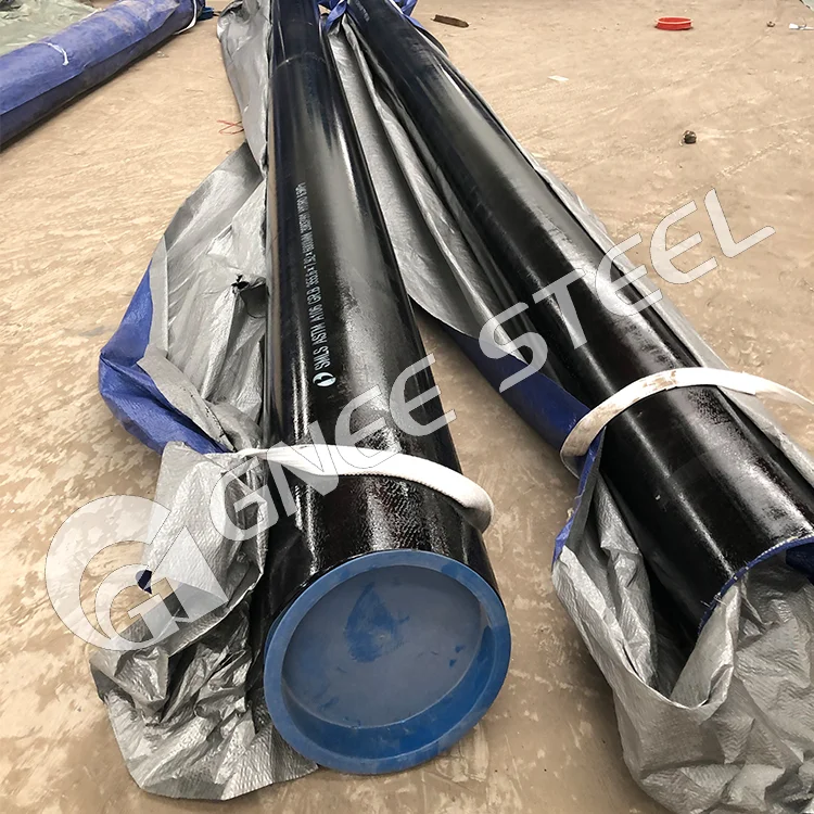 Factory direct A106 API 5CT API 5L Round Black Painted Seamless Carbon Steel Pipe and Tube