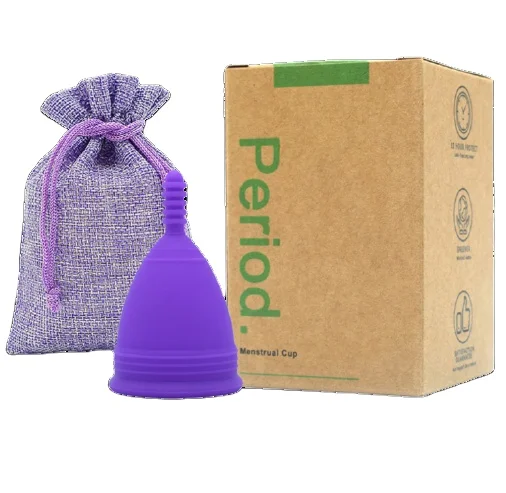 2021 Medical Grade Reusable Use Care Lady Soft Liquid Silicone Menstrual Cup