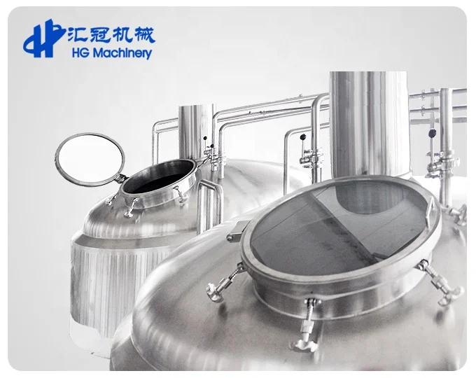 High Quality 5000L Ale Beer brewing plant Wine Making Machine