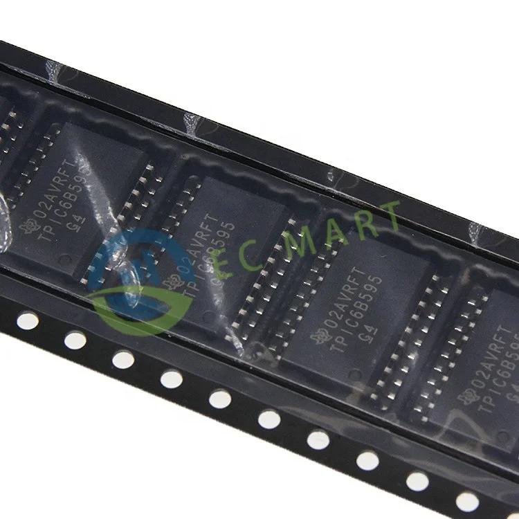 EC-Mart TPIC6B595, SOIC-20 мощность, 8-битные регистры сдвига, логика TPIC6B595DW