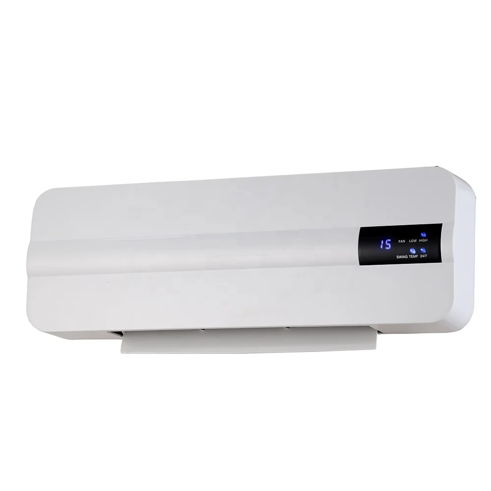 Cheap Wall Mounted Heater  Portable  PTC Fan Heater  wall Ceramic Heater LED Display Temperature