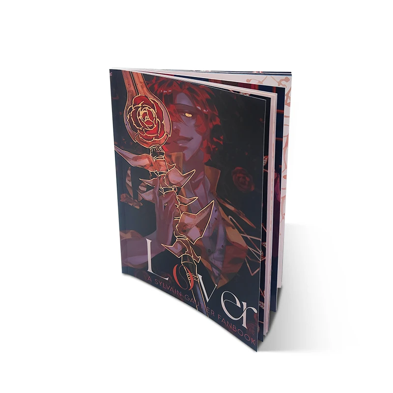 Custom Book Publishing Printing Services Fiction Comic Books Hardcover Magazine Printing Saddle Nail Magazine