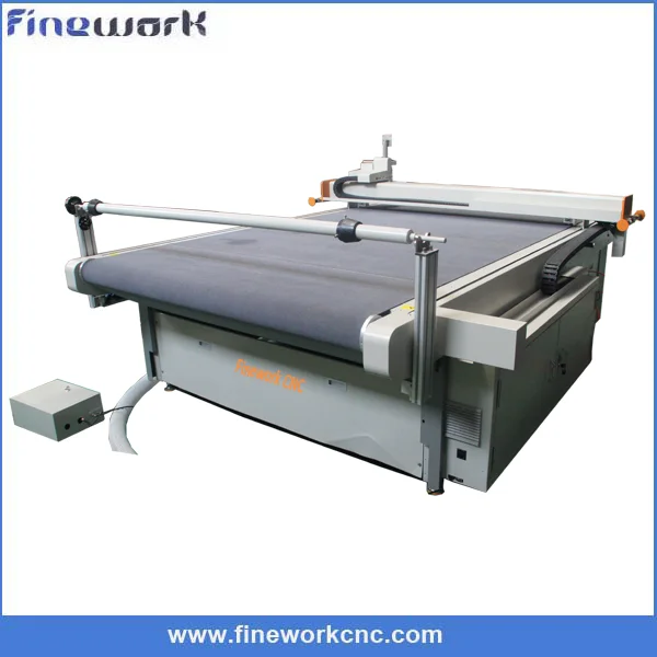 Высокая точность Цзинань FW-1625 автоматический Dieless Вибрационный нож с ЧПУ тканевой резки