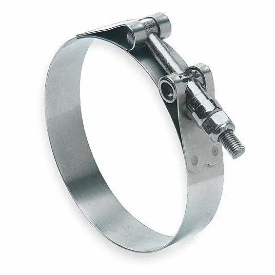 3 axis welding Metric and Inch stainless steel band metal gas hose clamp