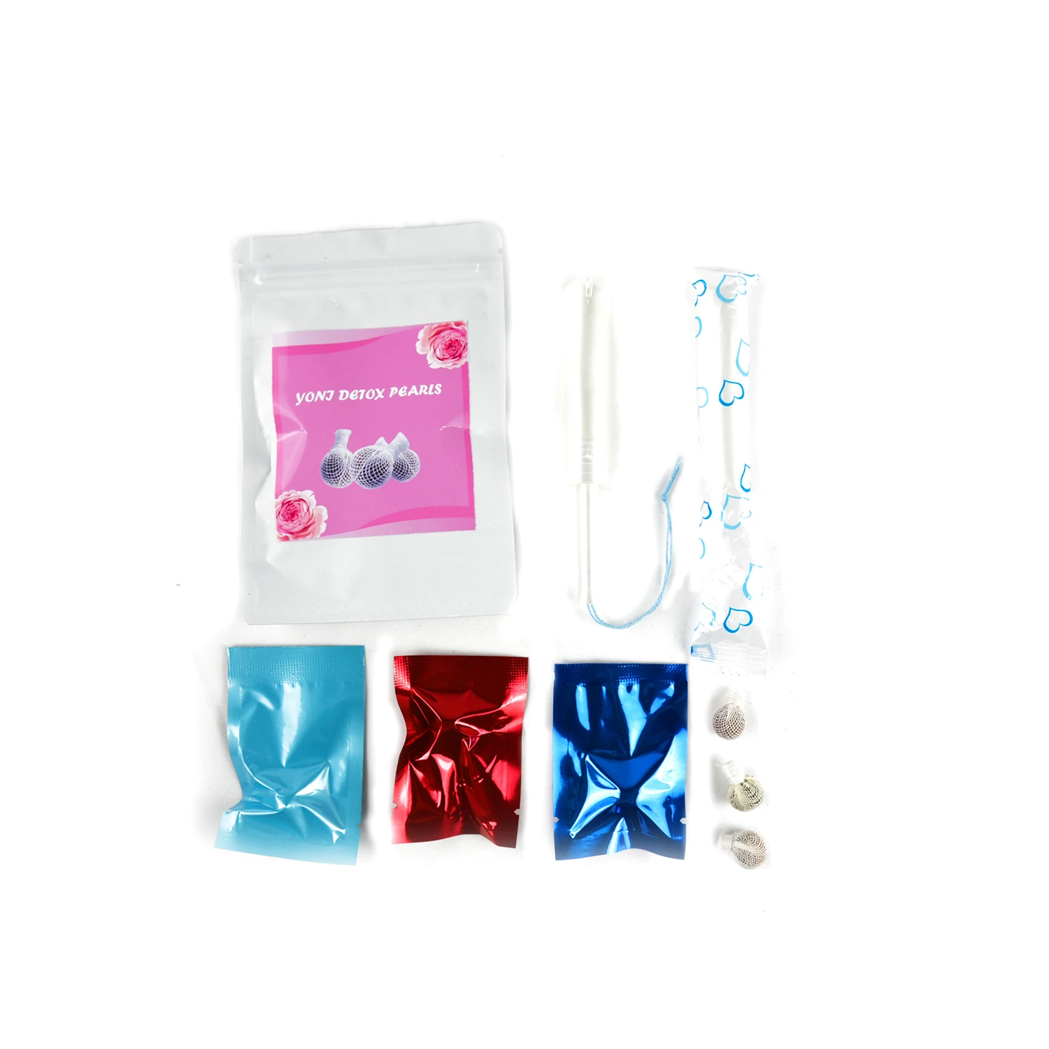 Private label herbal  vaginal tightening  women sex booster female libido yoni detox  pearls for with applicators