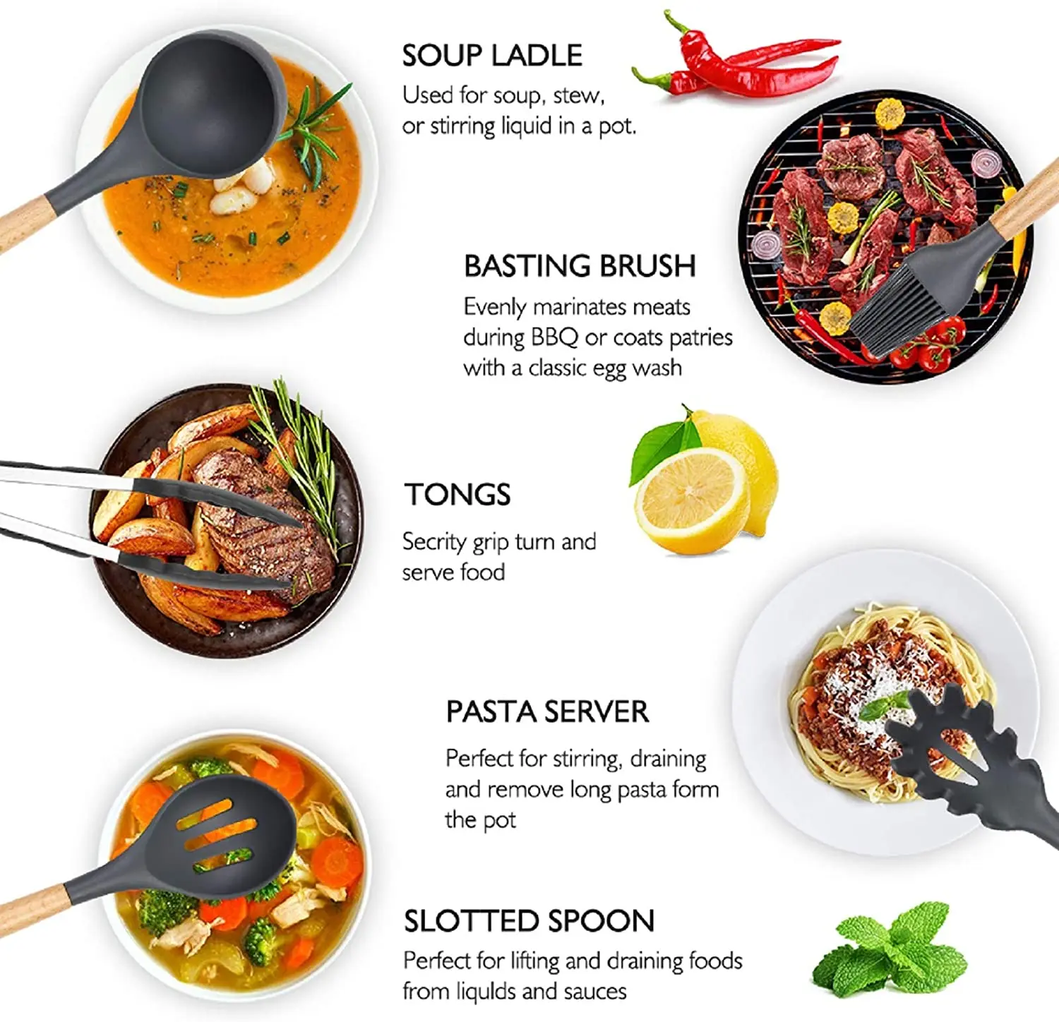  Super quality kitchen utensil sets - 39 pcs cooking utensils food grade