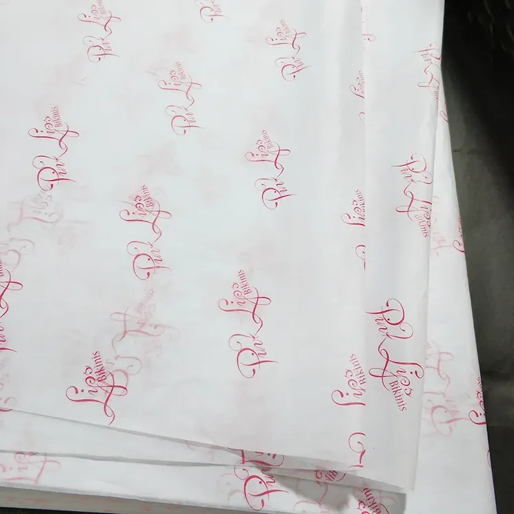 Customised Gloden Logo Black Packaging Paper Tissue Wrapping Paper Clothes Shoes Packaging Wrap Tissue Paper