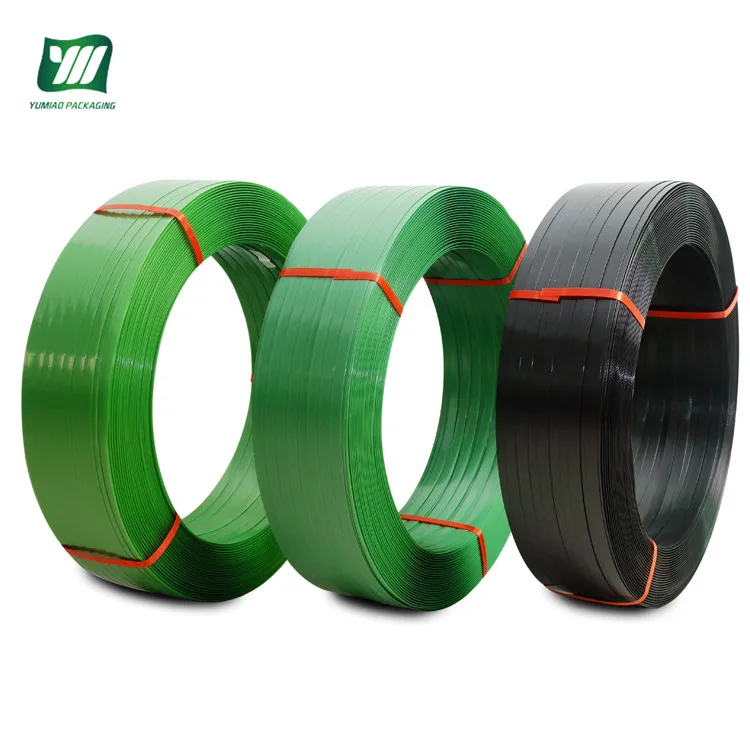 
Горячая продажа зеленый или черный тисненый полиэфирный ленточный ремень пэт пластиковый ремень 