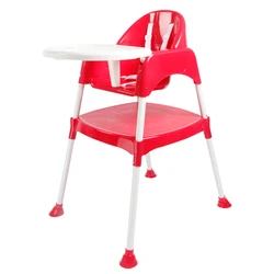 Wholesale baby furniture set 4pcs plastic feeding restaurant baby study table and chair