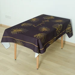 European style light luxury tablecloth waterproof and oil-proof tea table table mat rectangular desk tablecloth