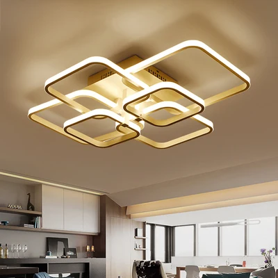 Nordic Modern Decorative Aluminum Led Flush Mount Ceiling Lamp Light for Living Room Bedroom