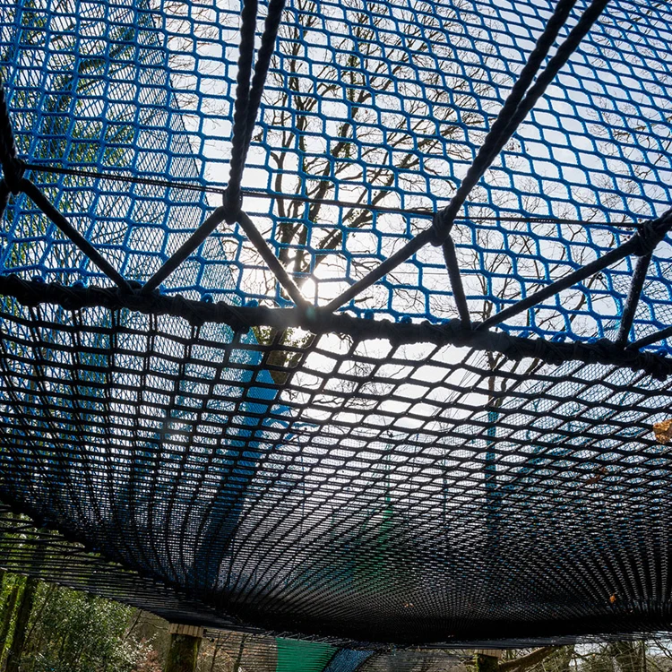 
Large outdoor rope trampoline adventure rope trampoline play equipment children trampoline 