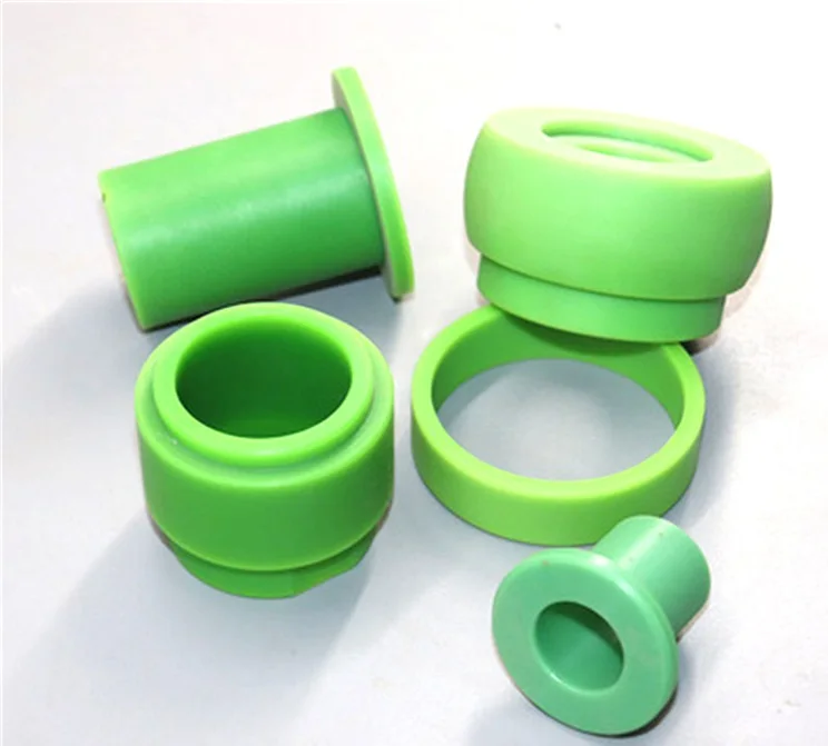 Customized Nylon Casing Sleeve Bushing Produced by CNC Machining Injection Nylon PA Plastic Product for Industry Plastic Injecti