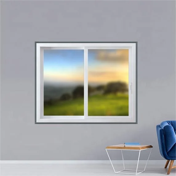 Bulletproof Waterproof Soundproof Modern Popular UPVC Vinyl Window UPVC Vinyl Sliding Windows With Commercial Windows