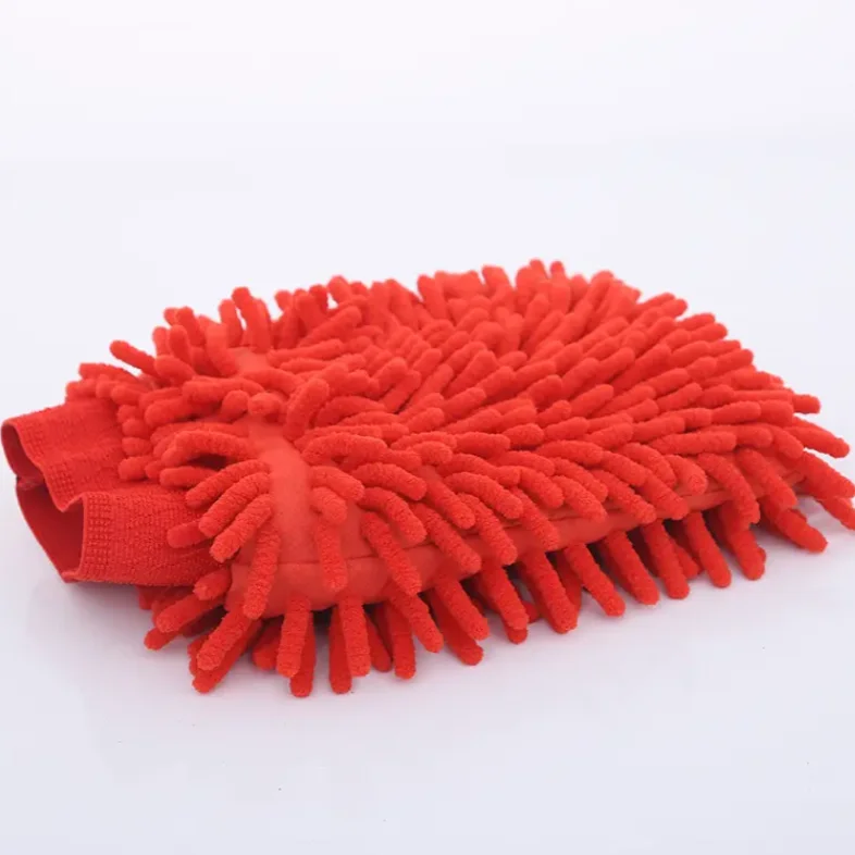 New coming chenille wash mitt glove Super Car Wash Glove Car Hand Soft Towel Microfiber Chenille Car Cleaning Mitt