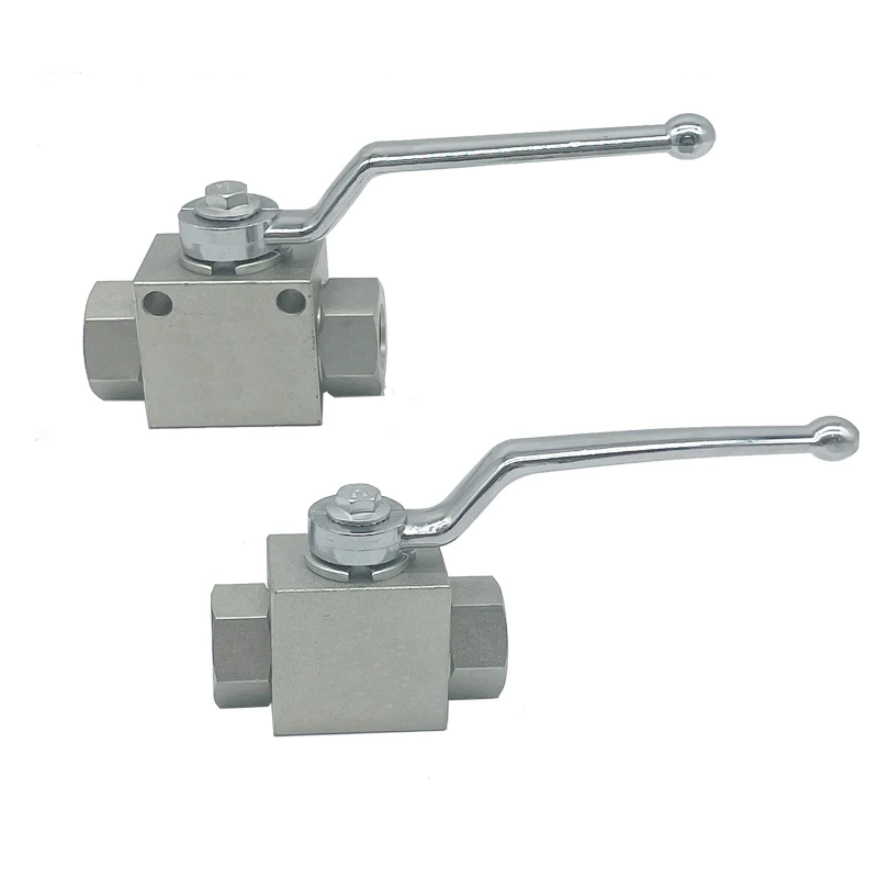 HONGGE KHB-G1/2 superior quality price stainless steel female thread hydraulic high pressure ball valve 1/2Inch