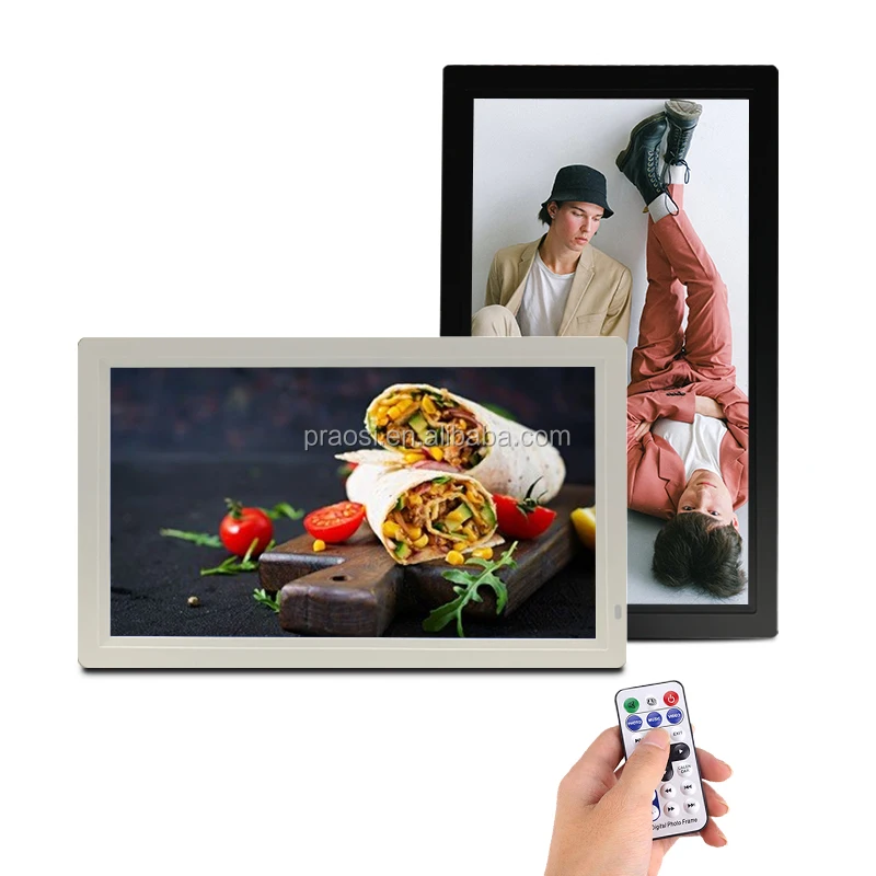 Новый дизайн 2022 настенный ЖК-дисплей IPS рекламный экран горизонтальный и вертикальный дисплей 21 5 22 дюйма цифровая фоторамка от 12 до 32