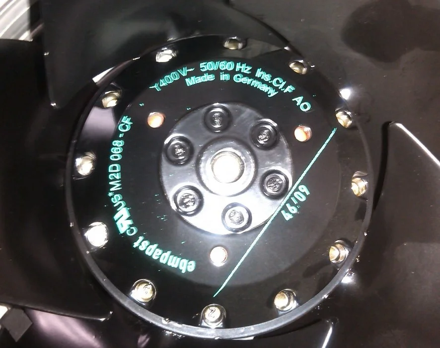 Original  Imported  Ebm papst W2D210-EB10-19  400V 0.26A 89W Ball Bearing for Siemens Spindle Motor Fan