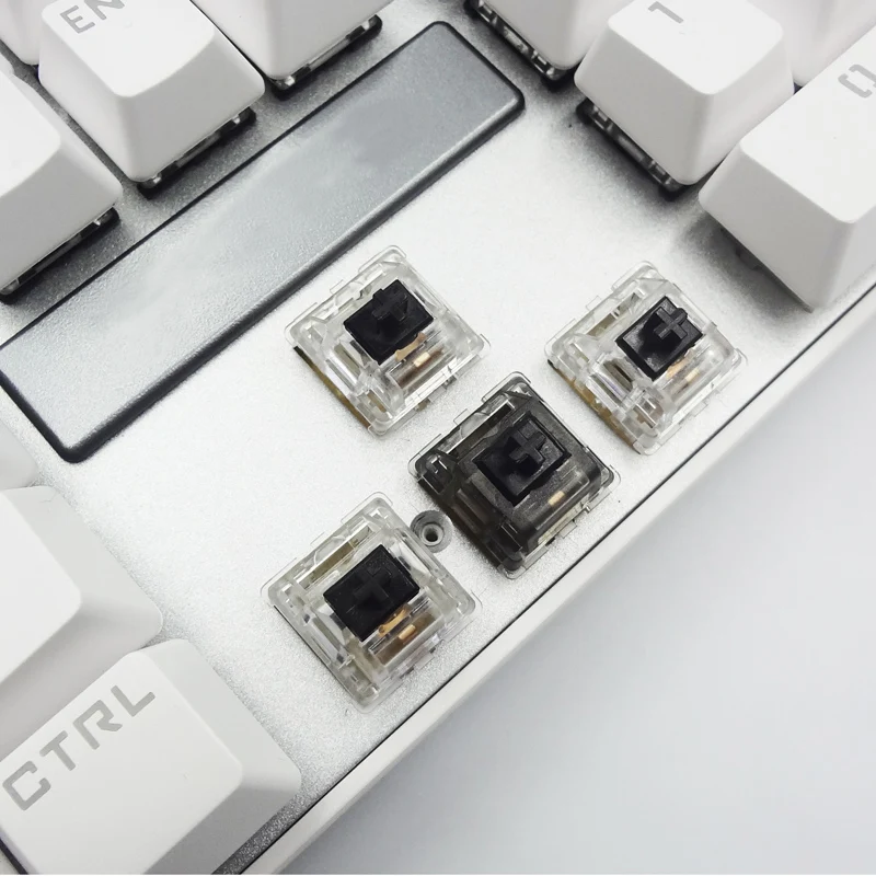 DUROCK PCB Mounted Linear Switch With Gold Plated Spring 55g Custom Mechanical Keyswitch