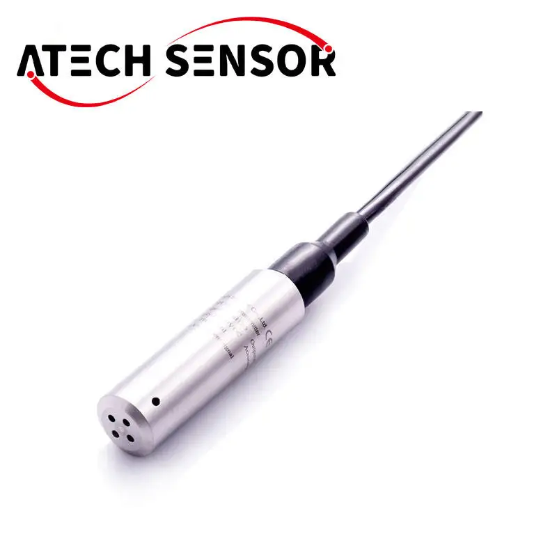 4-20mA submersible hydrostatic tank water level sensor suppliers  RS485 water level sensor for submersible pumps