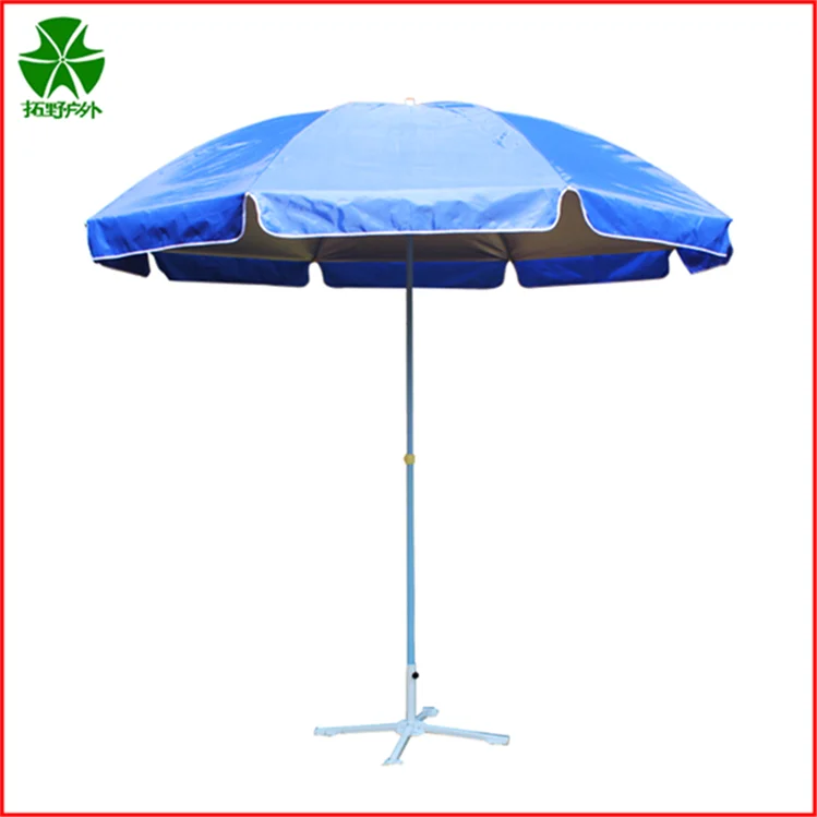 Tuoye China Wholesale Market 8ft 2m Large Orange Black Two Tone Beach Umbrellas with Logo Prints Fringe