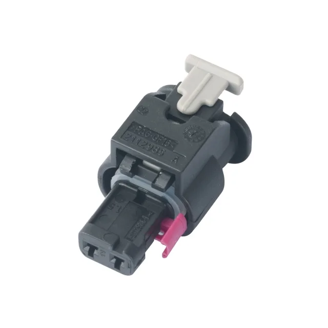 1-1718643-1 Hot sale female White auto 2 pin connector 1-1718644-1 1-1718806-1