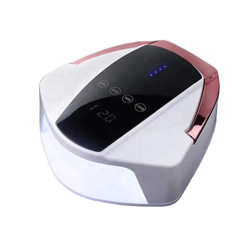 96W  UV LED Gel Nail Lamp Professional Nail Dryer With Smart Touch Display Portable Wireless Rechargeable Nail Manicure Lamp