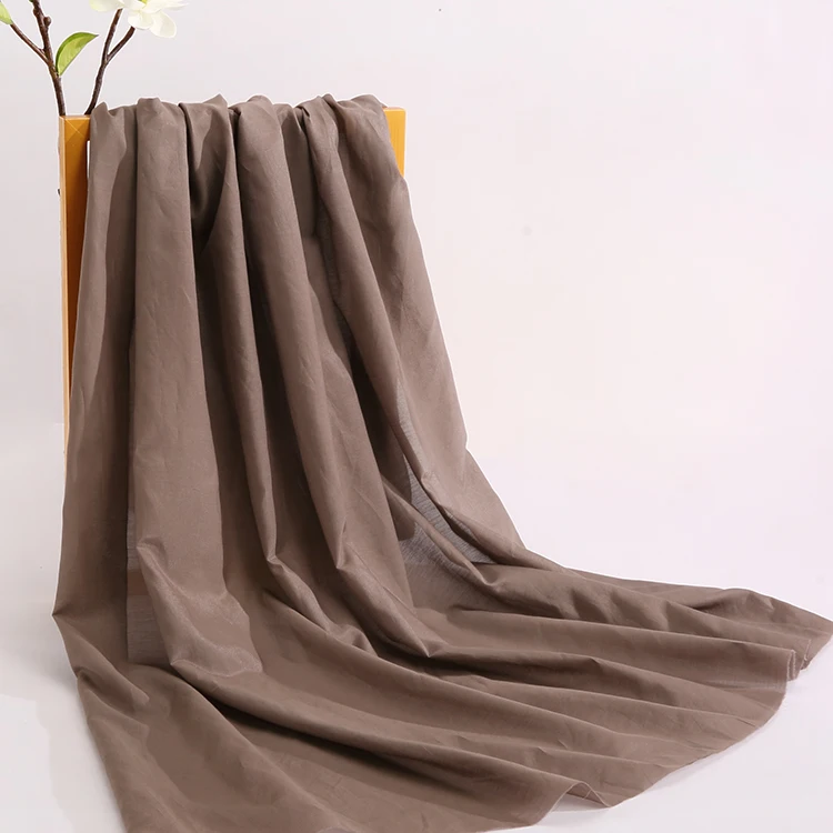 25% Silk 75% Cotton Soft Cotton Silk Fabric Blend Mix Silk Cotton Fabric