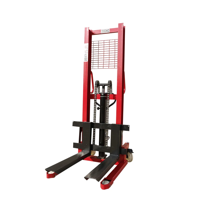 
Hand 2 Ton Heavy Duty Forklift Manual Pallet Stacker 