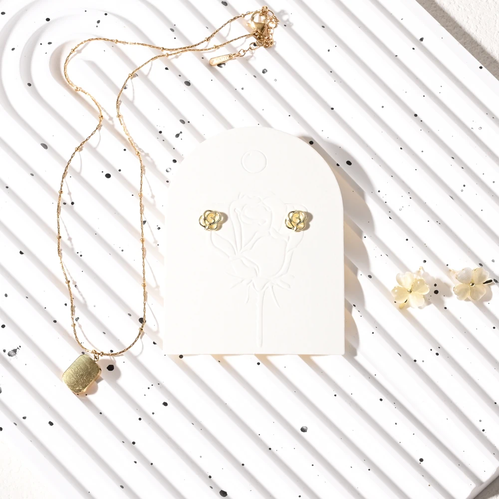 Free Samples Jewelry With Message Cards Jewelry Description Cards Jewelry Packaging Card