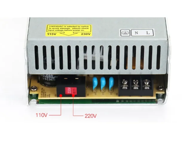 Switching Power Supply HF500W-QV-A 24V15A 15V5A 5V5A Triple Output