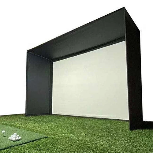 Impact resistant golf simulator screen 265x240CM wholesale sale high quality golf impact screen