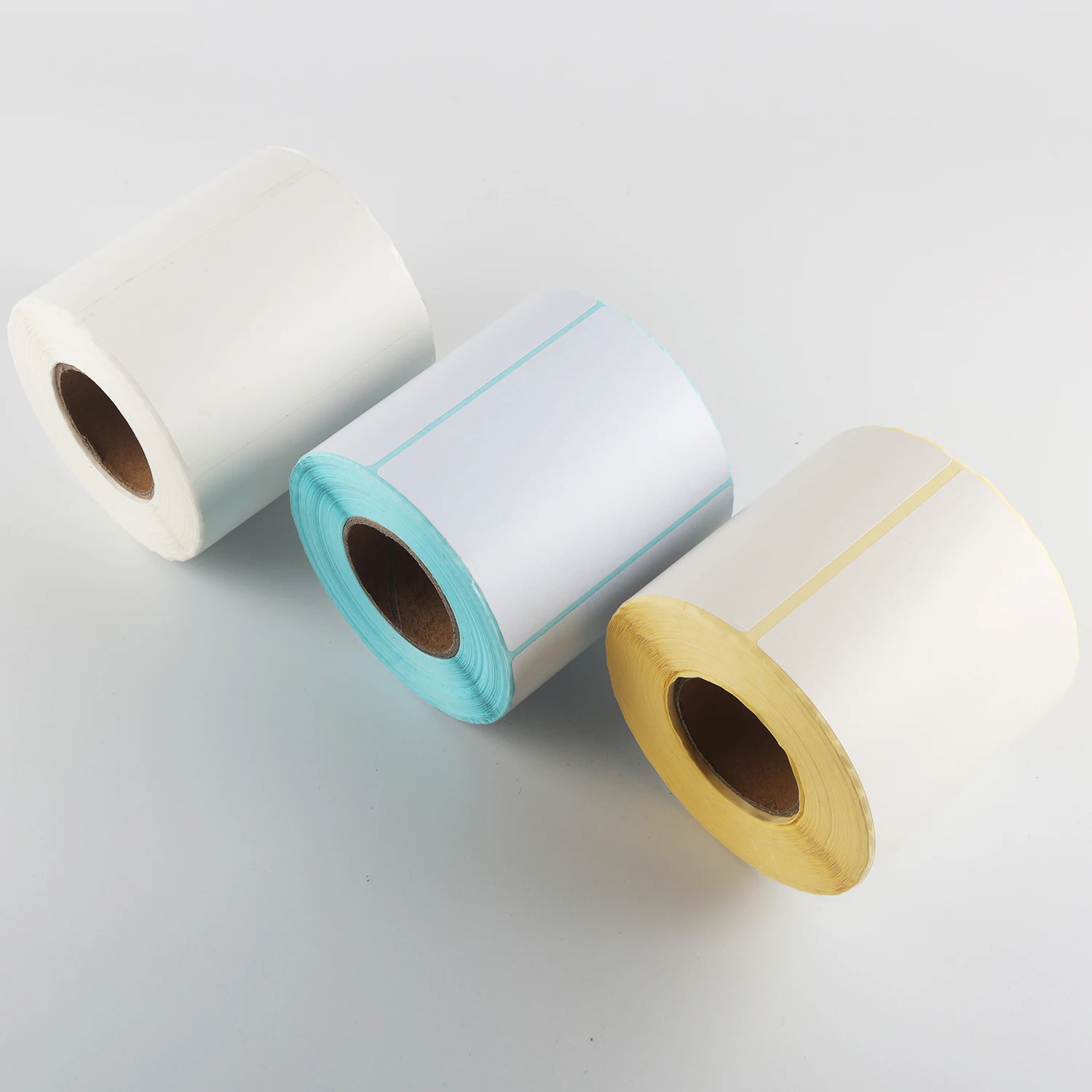 Thermal Adhesive Shipping Labels 2'*1' Thermal Mailing Address Paper Direct Thermal Barcode Sticker Label Rolls