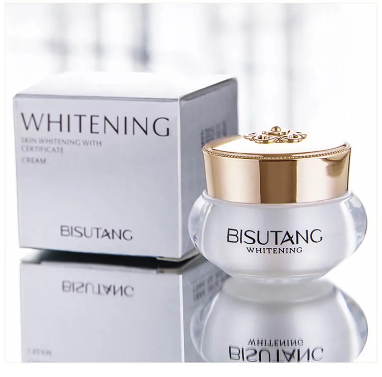Private label natural organic skin care without side effects bleaching black skin arbutin whitening face cream