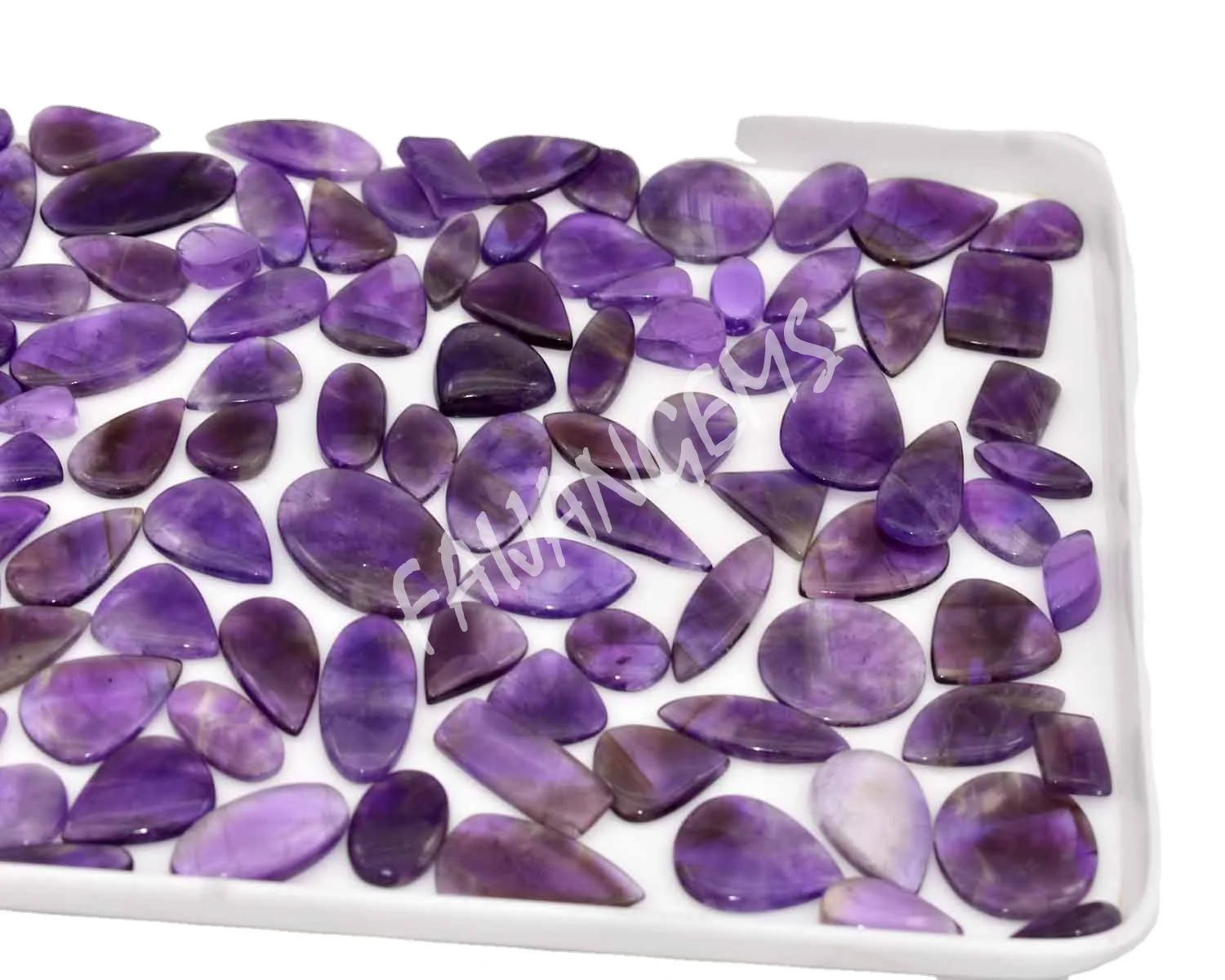 
Natural Amethyst Gemstone Amethyst Purple Amethyst Gemstone cabochon loose gemstone wholesale lot 