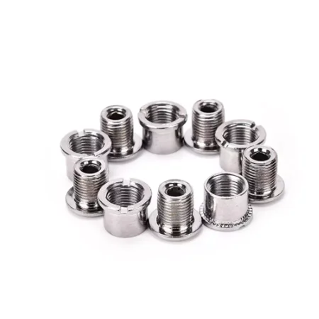 New 5Pair Bicycle Nail Plate Dental Plate Screws MTB Dead Coaster Road Bike Folding cycle Modified Single-Disc Disc Screw Steel