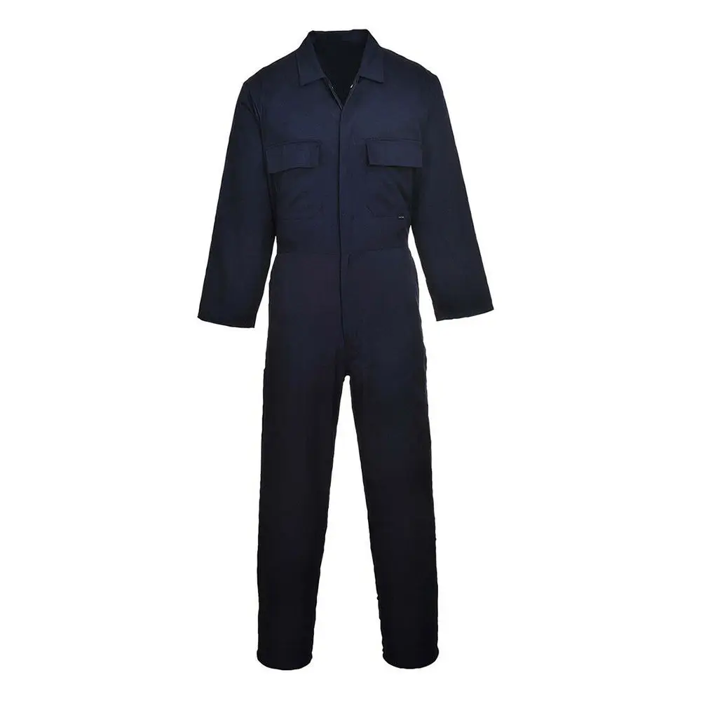 Wholesale in Stock Outdoor Industrial Work Wear Uniforms Cleaner Work Clothes Overalls Workwear Coverall for Mens