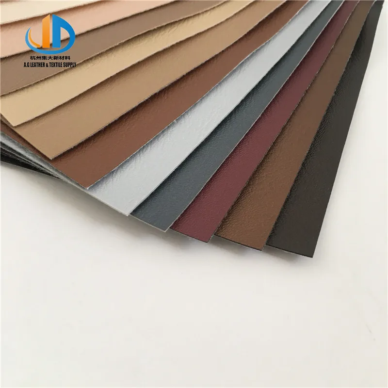 Hot selling fabric auto upholstery embossed faux leather for sofa