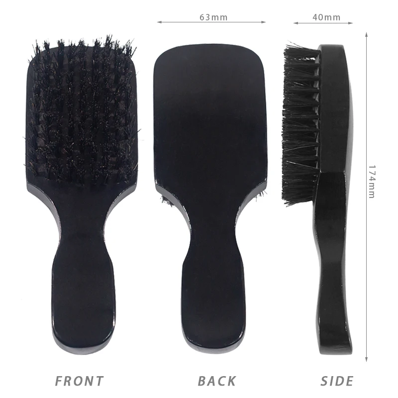 High quality brush beard boar black beard brush