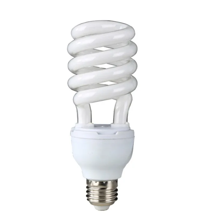 110V 120V 130V halogen powder CFL 24w real 12w South American hot selling half spiral 3000H energy saving lamps