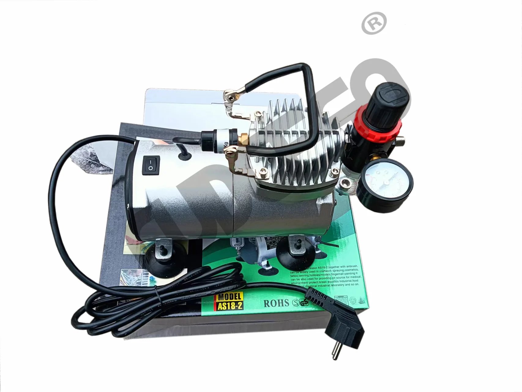 Factory hot sale high quality professional  silent portable oil free MINI air compressor