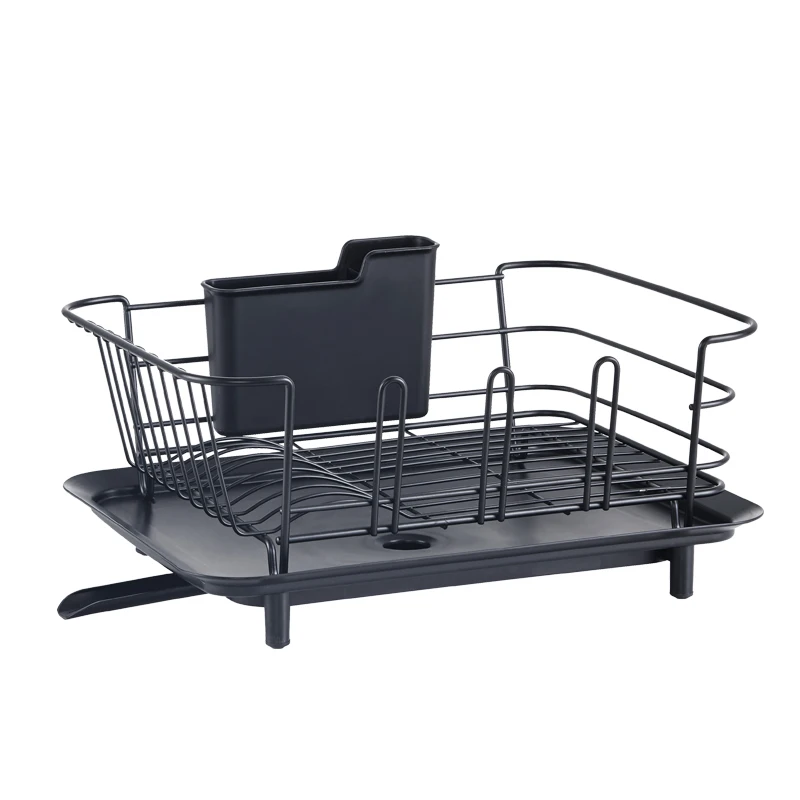 Multifunctional Modern Style Kitchen Dish Drying Rack Storage Rack And Kitchen 201 Drainer Stainless Steel Dish Racks