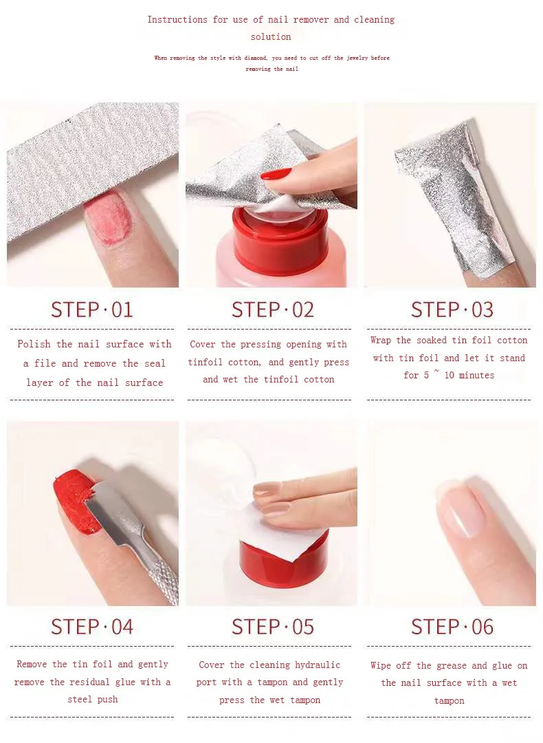 wholesale best sale 160ml/bottle uv gel polish nail cleaner liquid gel cleanser acrylic remover for nail painting