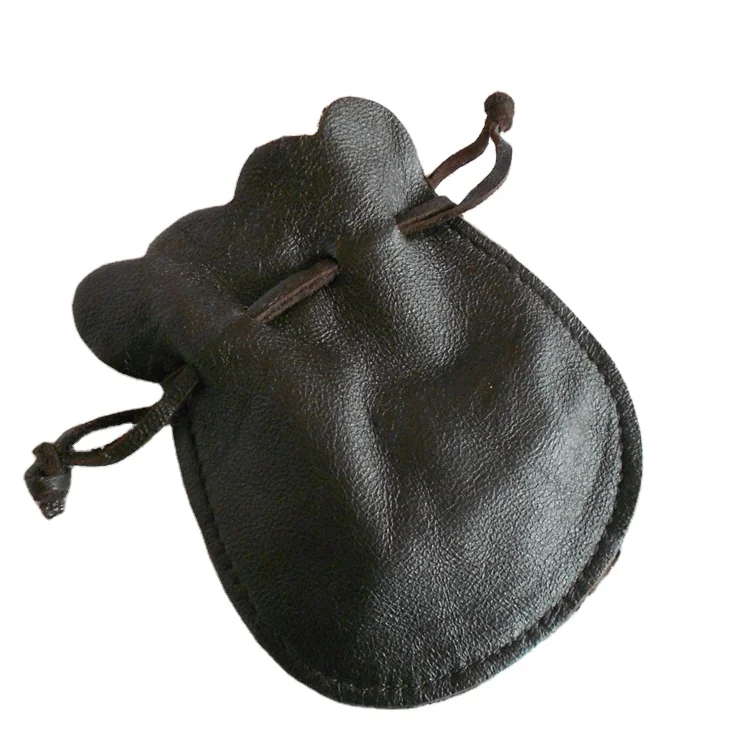 Небольшой минимальный объем заказа, маленький кожаный мешочек для монет из искусственной кожи, 4*5 дюймов, подарочные мешочки на шнурке, оптовая продажа для детей на вечеринке
