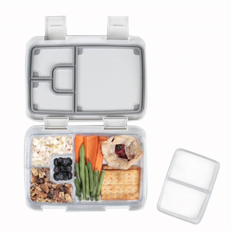 Most popular customized 4 compartment bento lunch box for kids school