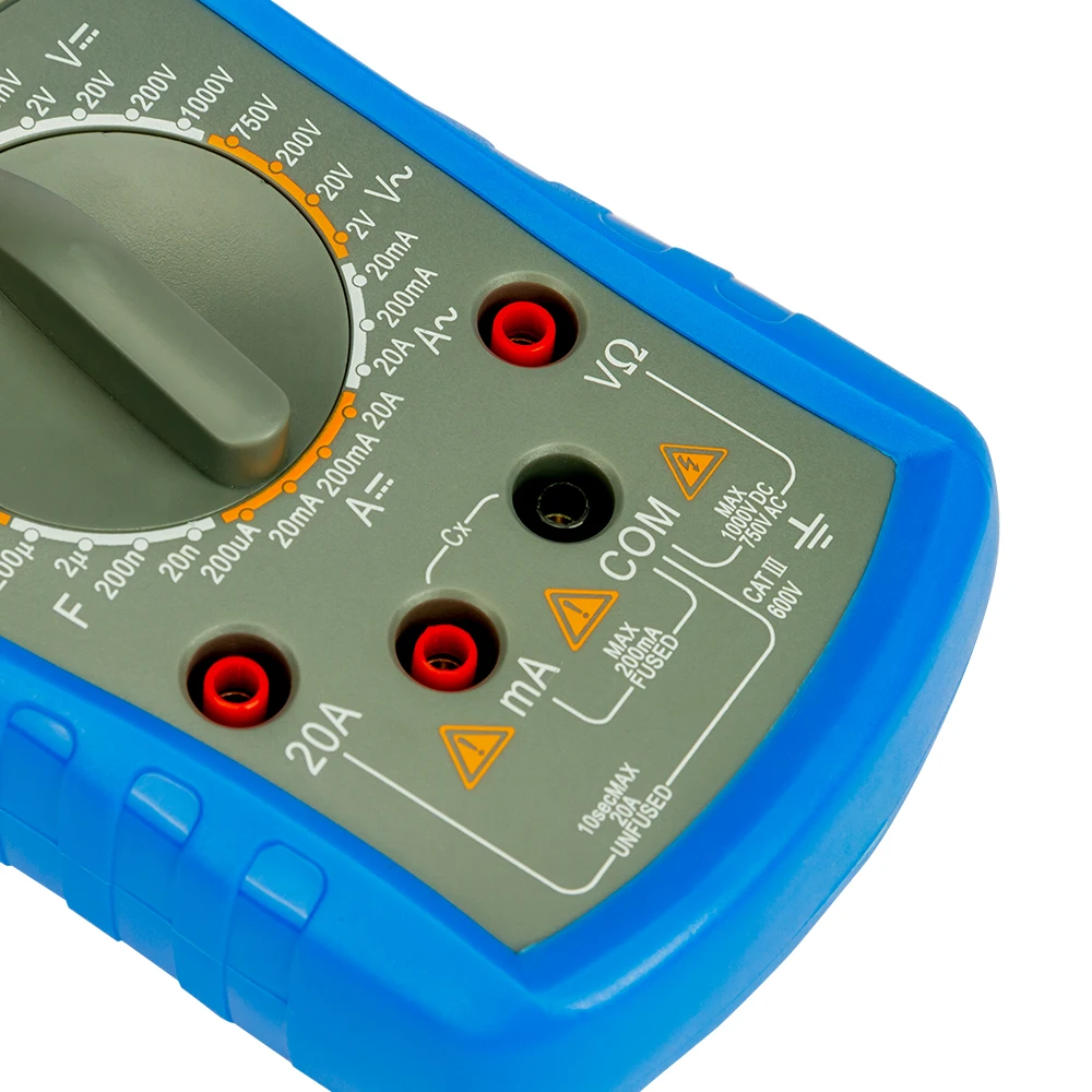 Digital Multimeter Meter Current AC/DC Voltage Resistance Capacitance Tester Detection