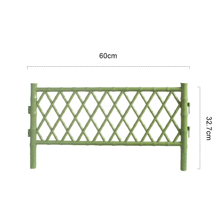 New Design Mini Mesh Chain Link Garden Small Fence Wholesale Decorative Plastic Private Garden Fence