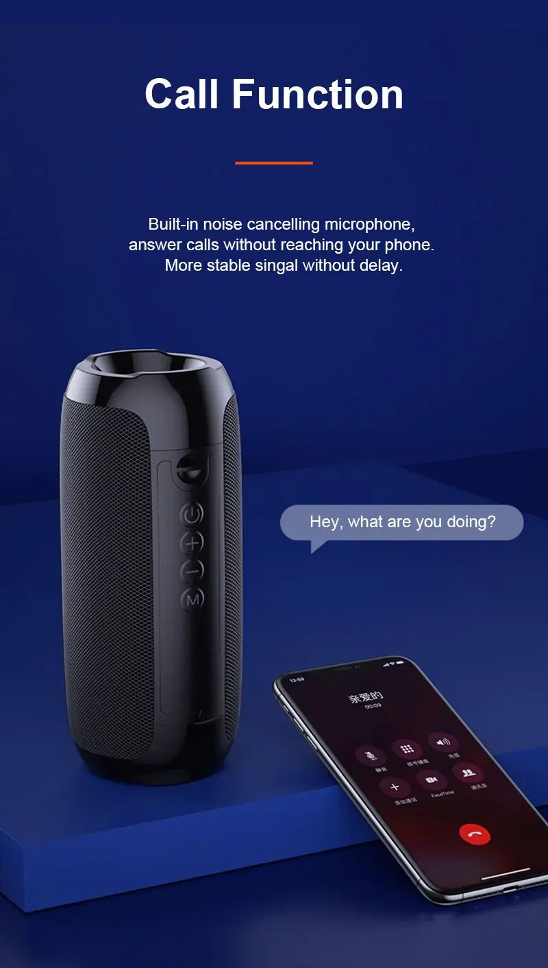 Modern Novel Design China Factory Price Mini Blue tooth Speaker Portable tg speaker