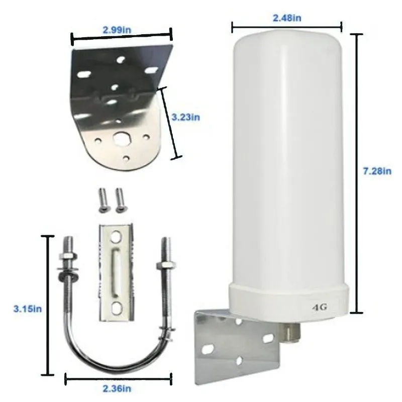 4g full band omnidirectional  antenna network card external antenna cell phone signal amplifier high gain antenna