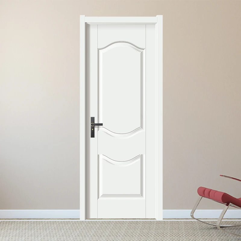 Morandi Italian Minimalist All Solid Wood Silent Wooden Door